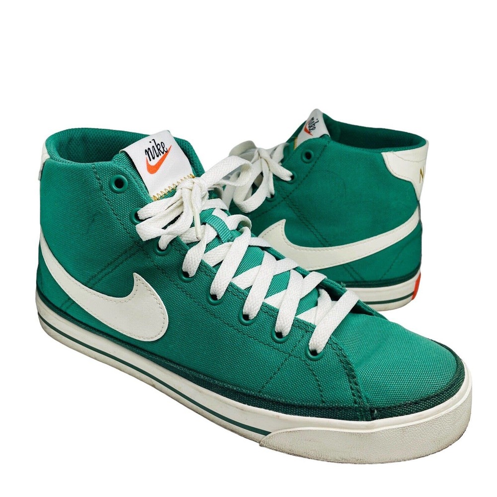 Nike Court Legacy Canvas Mid Top S50 - US Men's Size 8, Noble Green DM3363 300